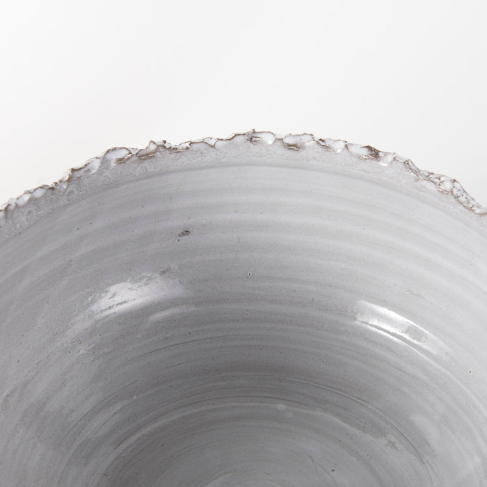 Larsen White Ceramic Decorative Bowl