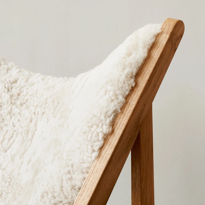 Knitting Lounge Chair - Sheepskin