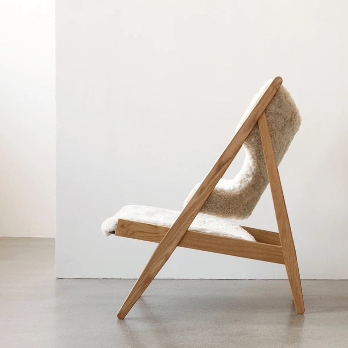 Knitting Lounge Chair - Sheepskin