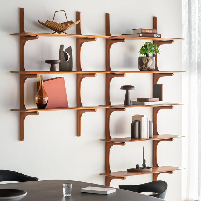 wall to wall shelving units