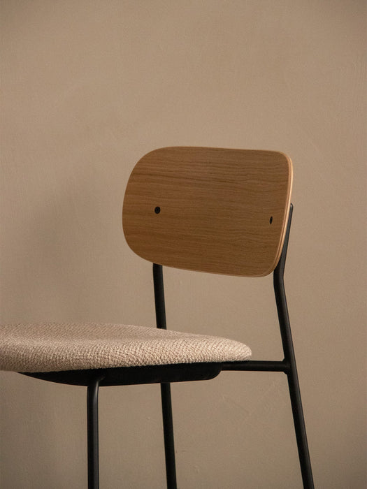 CO Partially Upholstered Stool