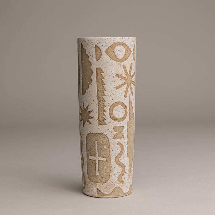 Medium Pictograph Vase