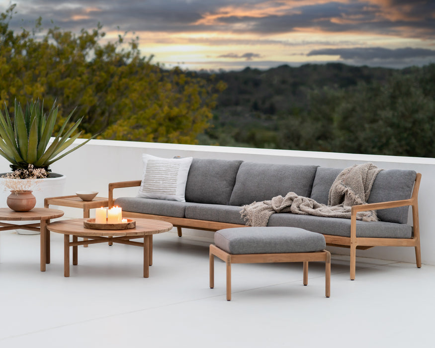 Jack Outdoor Footstool - Teak