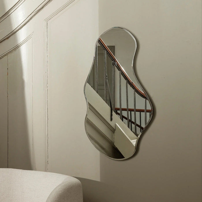 Pond Mirror - Dark Chrome