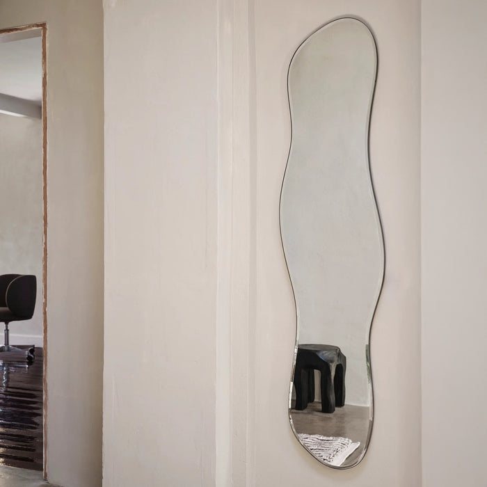 Pond Mirror - Dark Chrome