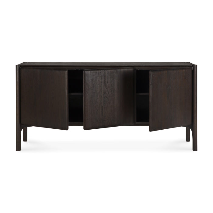 PI Dark Brown Teak Sideboard