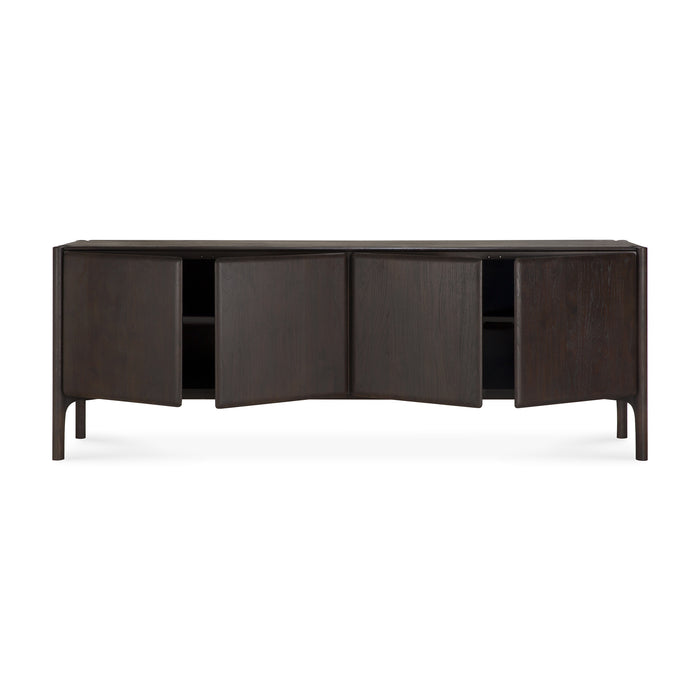 PI Dark Brown Teak Sideboard