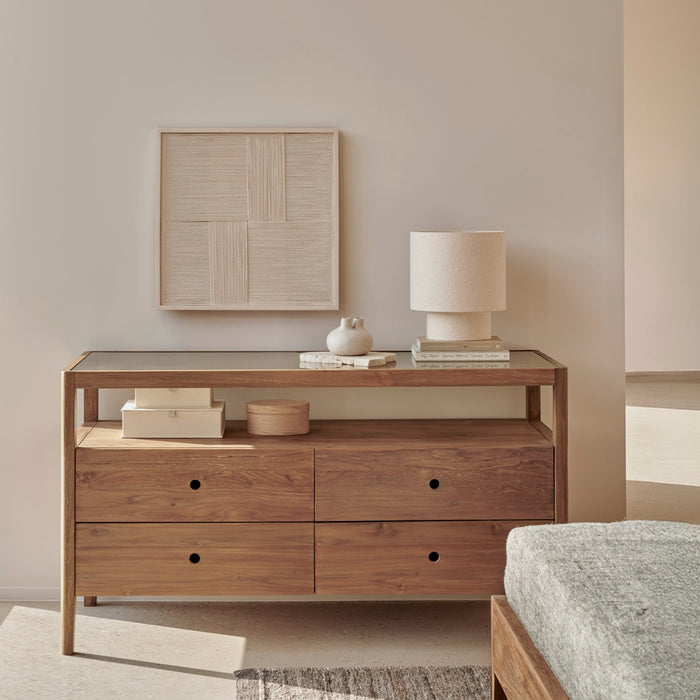 Spindle Oak Dresser