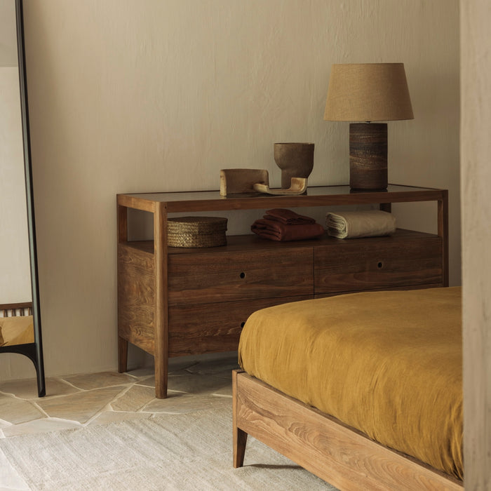 Spindle Oak Dresser