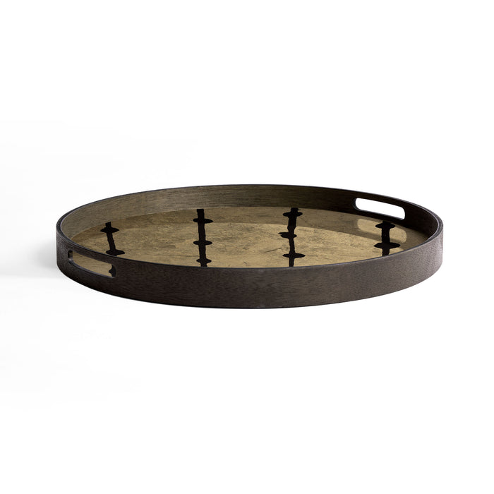 Round Glass Tray