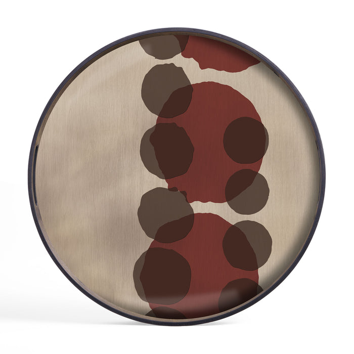 Round Glass Tray