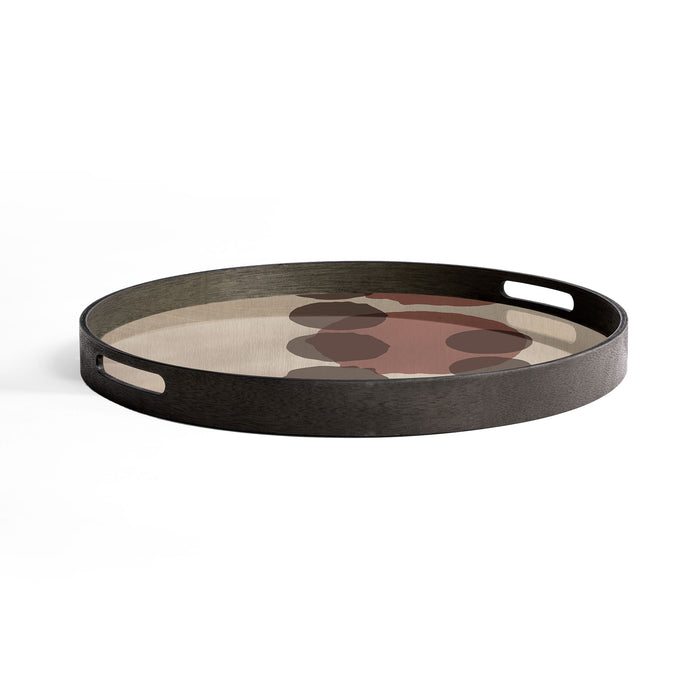 Round Glass Tray