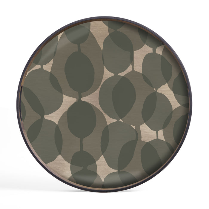 Round Glass Tray