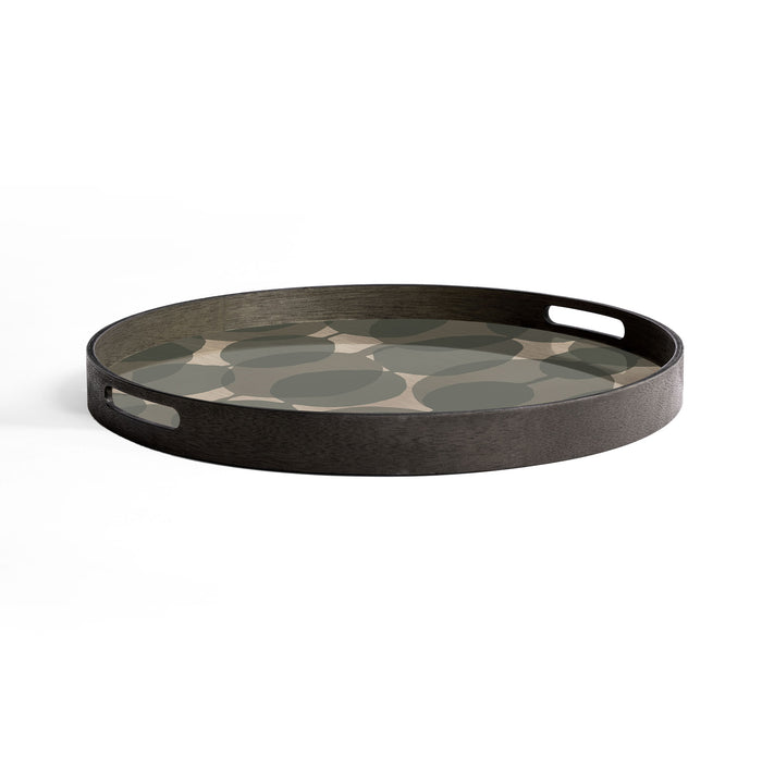 Round Glass Tray