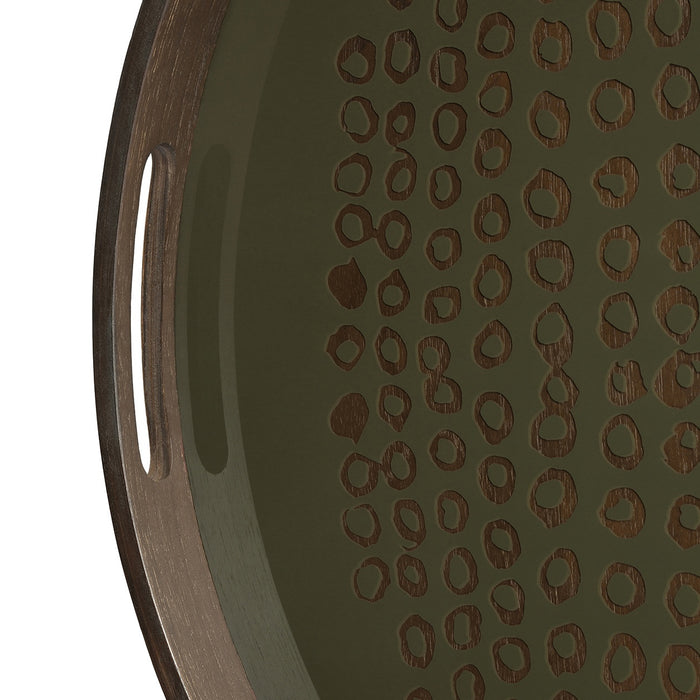 Round Glass Tray - Ethnicraft