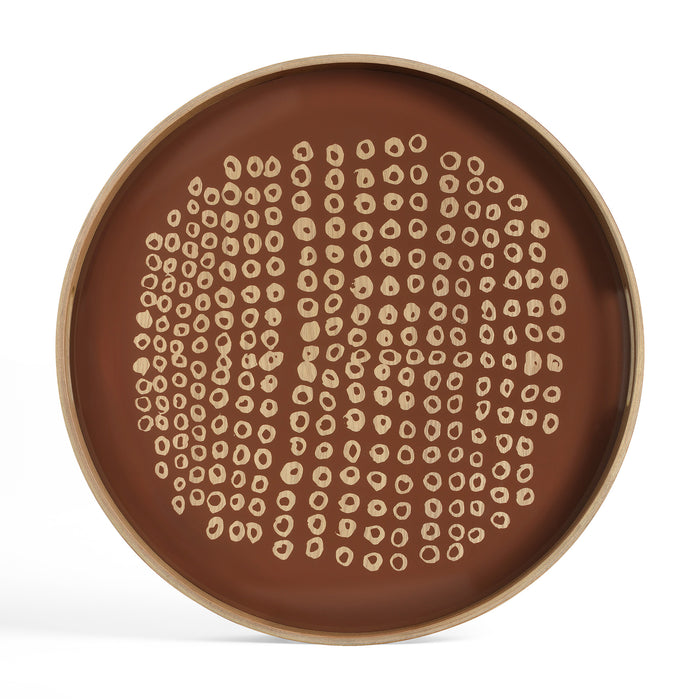 Round Glass Tray