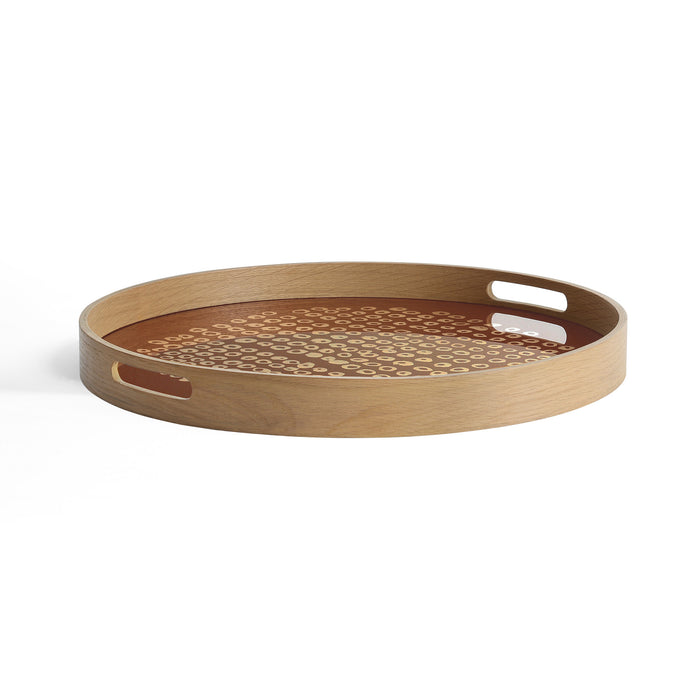 Round Glass Tray