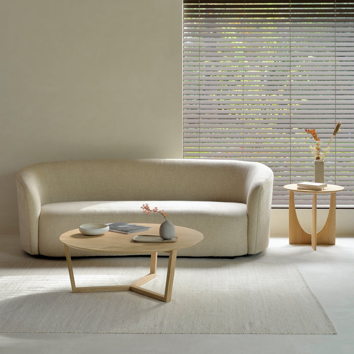 Tripod Oak Coffee Table
