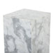 Modern Marble Small Pedestal - Four Hands