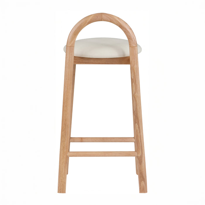 Calvin Vegan Leather Counter Stool