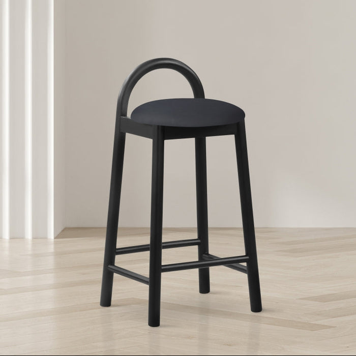 Calvin Vegan Leather Counter Stool