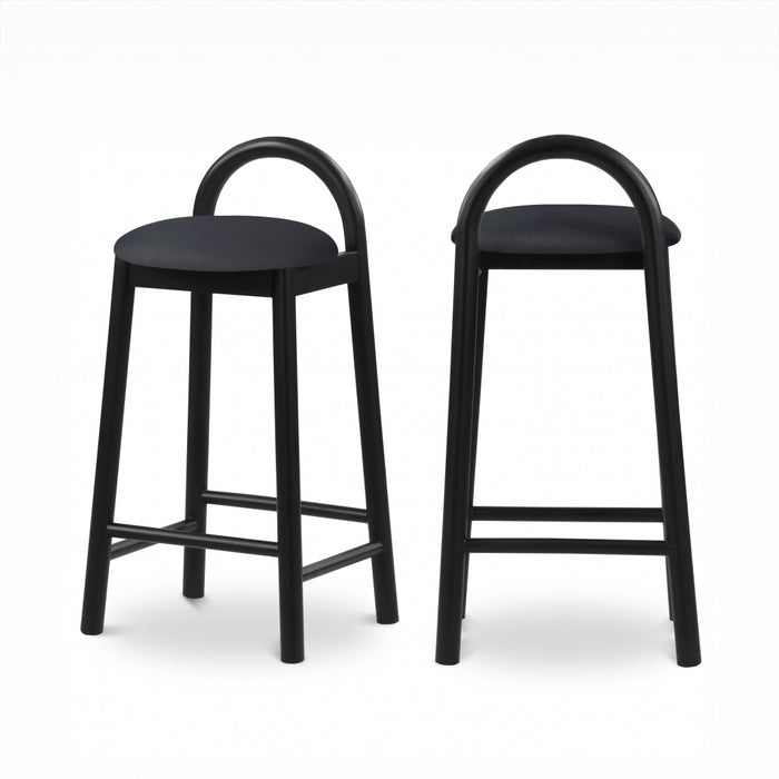 Calvin Vegan Leather Counter Stool