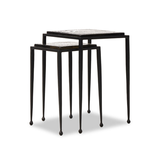 Dalston Cast Glass Nesting Tables - Four Hands