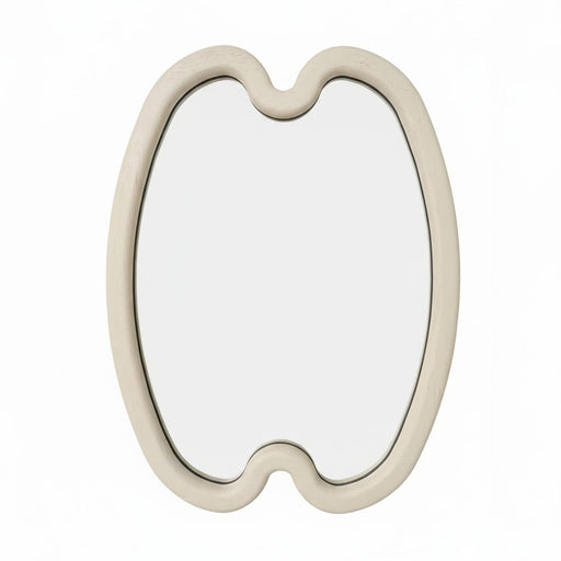 Mirrors - Small Swirl Ash Wood Mirror - FULLHOUSE Modern
