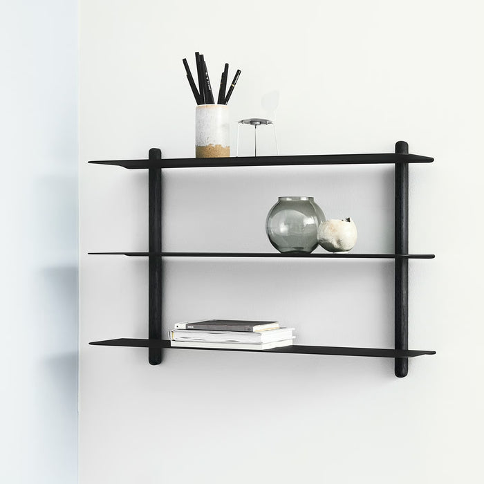 Shelving + Bookcases - Nivo Shelf A - Black - FULLHOUSE Modern