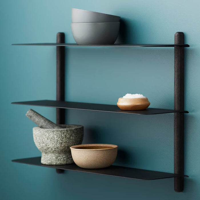 Shelving + Bookcases - Nivo Shelf A - Black - FULLHOUSE Modern