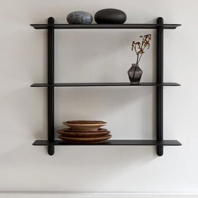 Shelving + Bookcases - Nivo Shelf A - Black - FULLHOUSE Modern