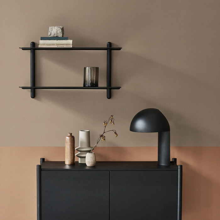 Shelving + Bookcases - Nivo Shelf F - Black - FULLHOUSE Modern