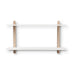 Shelving + Bookcases - Nivo Shelf F - White - FULLHOUSE Modern