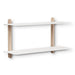 Shelving + Bookcases - Nivo Shelf F - White - FULLHOUSE Modern