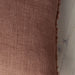 Pillows + Cushions - Lina Rooibos Linen Pillow - FULLHOUSE Modern