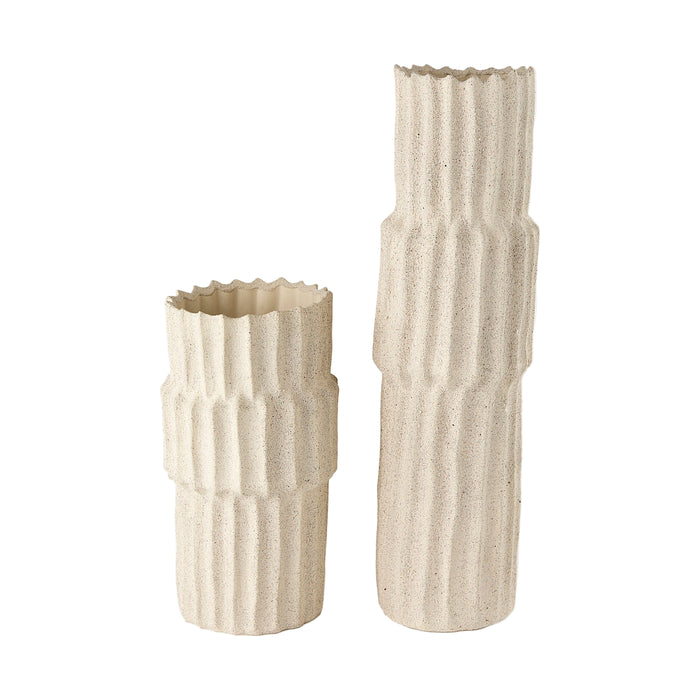 Cardon Cream Ceramic Vase