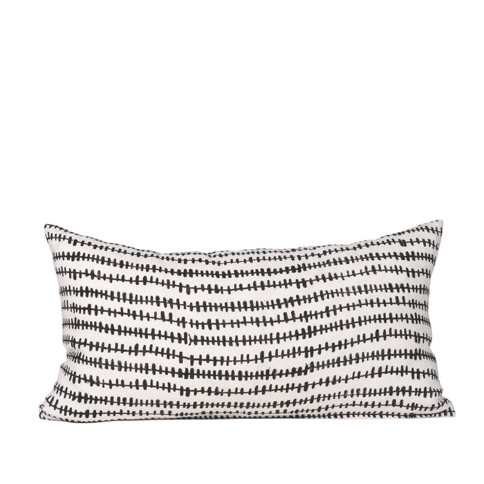 Jenna Cream Lumbar Pillow