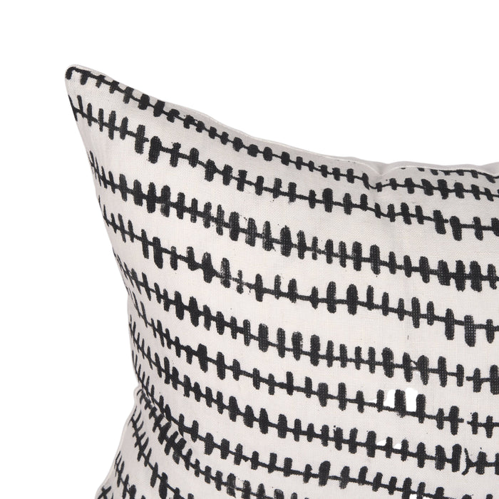 Jenna Cream Lumbar Pillow