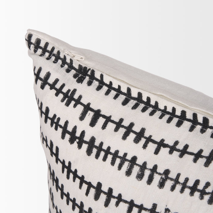 Jenna Cream Lumbar Pillow