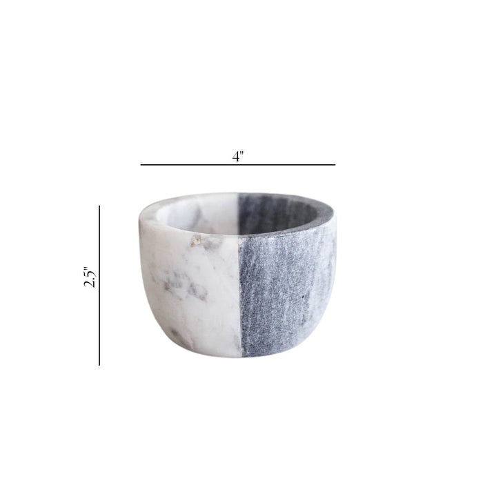 Marble Color Block Bowl