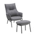 Aloe Lounge Chair & Footstool - Wendelbo