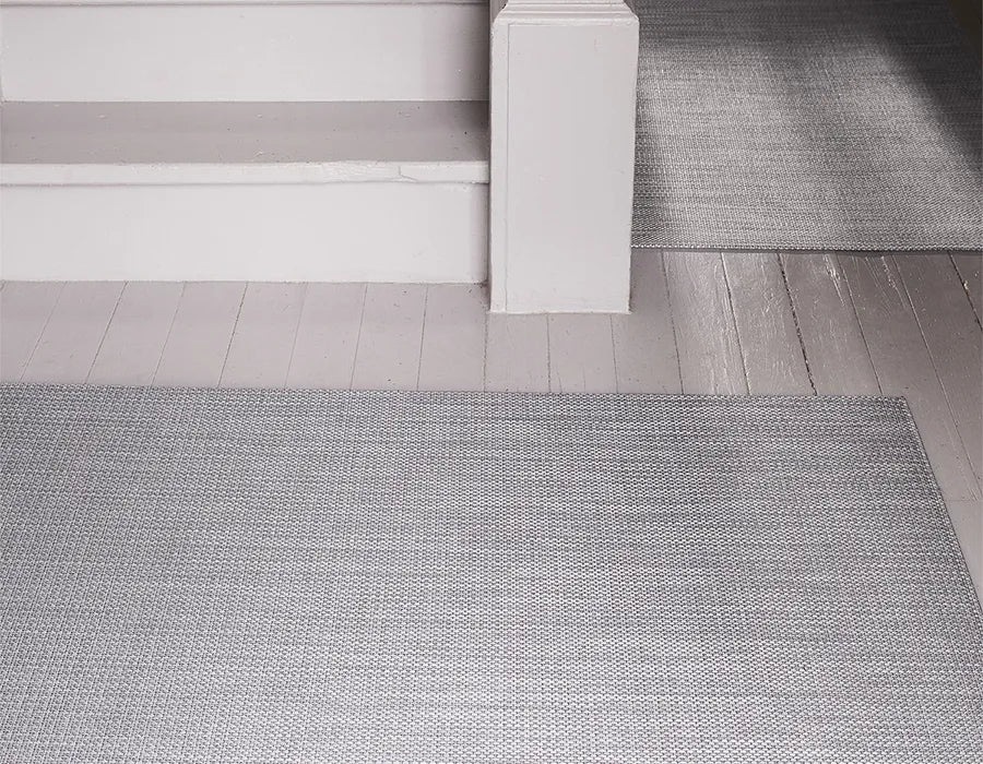Basketweave Woven Floor Mat