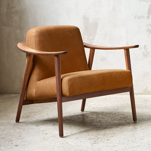 Accent + Lounge Chairs - Baltic Leather Chair - FULLHOUSE Modern