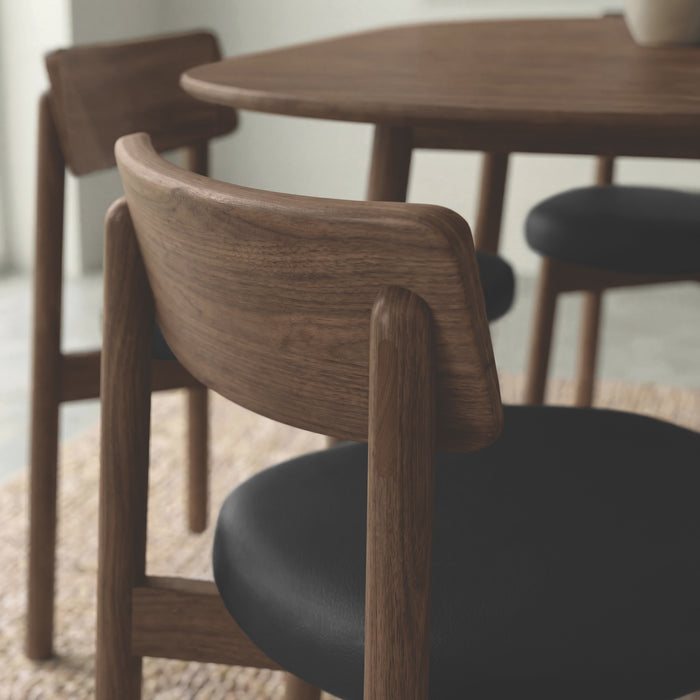 Baton Walnut Dining Chair