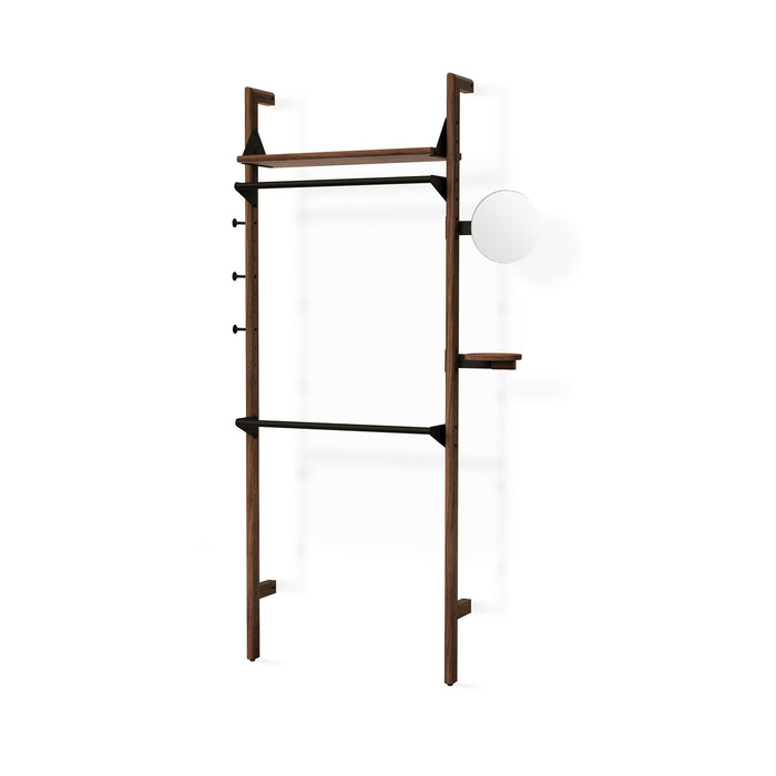 Branch Walnut Wardrobe Unit