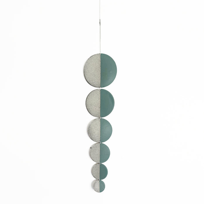 'Teal Circles' Wall Hanging