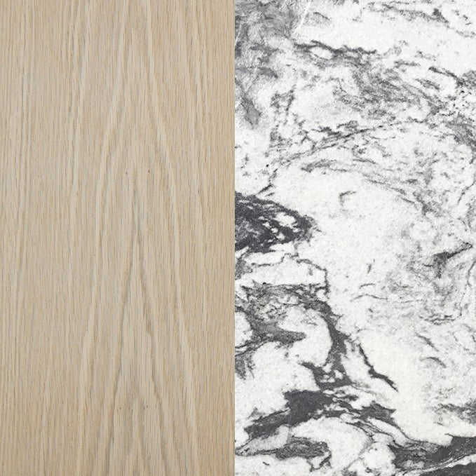 Frida 2-Drawer Walnut Nightstand