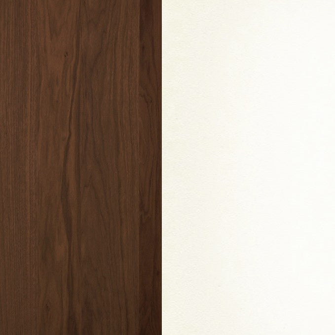 Frida 2-Drawer Walnut Nightstand