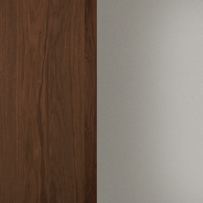 Frida 2-Drawer Walnut Nightstand