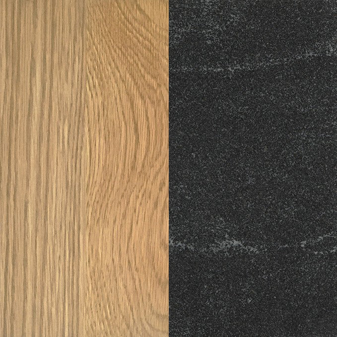 Frida 2-Drawer Walnut Nightstand